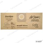 Fantom Master WD 2750 M 10 Adet Uyumlu Süpürge Toz Torbası