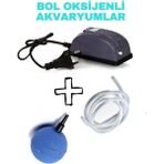 Fanus ve Akvaryum Için Oksijen Hava Seti (Hava Motoru+Hava Hortumu+Hava Taşı) Komple Set