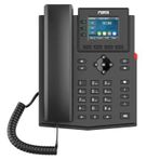 Fanvil X303P IP telefon siyah 4 satır LCD