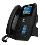 Fanvil X5U High-End VoIP Telefon, 3,5 inç Renkli Ekran, DSS Tuşları için 2,4 İnç Yan Renkli Ekran. 16 SIP Hatları, Çift Bağlantı Noktalı Gigabit Ethernet, Güç Adaptörü Dahil Değildir