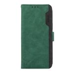 FANYUAN Asus Zenfone 9 için Kılıf, Manyetik Kapaklı Deri Premium Cüzdan Telefon Kılıfı, Kart Yuvalı ve Katlanır Standlı, Asus Zenfone 9 için Kılıf Kapağı (Yeşil+Siyah)