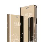 FanYuan Oppo Y50/Y30 için Kılıf, Uyku/Uyanma Fonksiyonlu Ayna Kaplama Kapaklı Kılıf, Katlanır Braket, Oppo Y50/Y30 Kapak için Akıllı Telefon Kılıfı.(Altın)