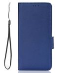 FANYUAN Xiaomi Poco M6 4G için Kılıf, Manyetik Kapaklı Deri Birinci Sınıf Cüzdan Telefon Kılıfı, Kart Yuvalı ve Katlanır Standlı, Xiaomi Poco M6 4G için Kılıf Kapağı (Koyu Mavi)
