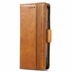 FANYUAN Xiaomi Poco M6 4G için Kılıf, Manyetik Kapaklı Deri Premium Cüzdan Telefon Kılıfı, Kart Yuvalı ve Katlanır Standlı, Xiaomi Poco M6 4G için Kılıf Kapağı (Açık Kahverengi)