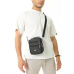 fao polo Çok Gözlü Erkek El & Çapraz Ve Omuz Askılı Siyah Renk Çanta 3497