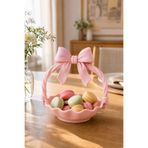 fao shop 7/24 Pastel Mini Sunum Sepeti Lokumluk Çikolata Sunumluk Kahve Köşesi Masaüstü Dekoru