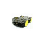 Fapatech Arduino Araba 4WD Çok Amaçlı Mobil Robot Araba Platformu 4'lü Pil- Renkli Mdf