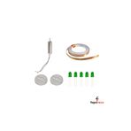 Fapatech Bakır Folyo İletken Bant ,Cr2032 Pil ,5Mm Led, Drone Dc Motor - Etkileşimli Pervane Kağıt Devre Kit