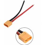 Fapatech XT60 Erkek Lipo Pil Şarj Kablosu 18 cm 12AWG 600W
