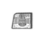 Far Camı Sol Volt Lt35 96-06 Ayfar 11569
