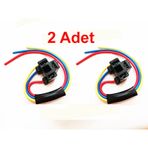 Far Fişi H4 Ampul Duyu Atom Far Fişi 2 Adet Lüx li 1.5mm