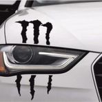 Far Için Monster Pençe Oto Sticker Yapıştırma