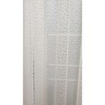 Farbateks Arı Peteği 2 Kat Pileli Beyaz 340x250 cm Tül Perde