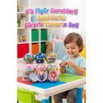 Farbu Oyuncak 6'lı Masha Pokemon Sonic Cry Babies Mickey ve Mario Figür Karakterli Anahtarlık Sürpriz Yumurta Seti - 6'lı Figür Karakterli Anahtarlık Sürpriz Yumurta Seti