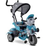 Farbu Oyuncak Babyhope Yupi Müzikli Tenteli Ebeveyn Kontrollü Üç Tekerlekli Itmeli Çocuk Bisiklet Petrol Mavisi - BabyHope Yupi Petrol Mavisi Müzikli 3 Tekerlekli Çocuk Bisikleti