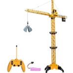 Farbu Oyuncak Dev Boy Uzaktan Kumandalı Oyuncak Kule Vinç 128 cm - Sarı
