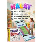 Farbu Oyuncak Haydi Dansa! Halay Dans Matı 130X70 cm Adım Adım Eğitici Halk Dansı Öğretim Oyunu - Haydi Dansa! Halay Dans Matı Eğitici Dans Öğrenim Oyunu