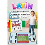 Farbu Oyuncak Haydi Dansa! Latin Dans Matı 130X70 cm Adım Adım Eğitici Geleneksel Dansı Öğretim Oyunu - Haydi Dansa! Latin Dans Matı Eğitici Dans Oyunu