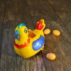Farbu Oyuncak Hen Lay Egg Yumurtlayan Sesli ve Işıklı Oyuncak
