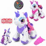 Farbu Oyuncak Kumandalı Romantic Marry Sevimli Oyuncak Unicorn Robot - Pembe