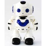 Farbu Oyuncak Uzaktan Kumandalı Işıklı Müzikli Mavi Dans Eden Akıllı Robot