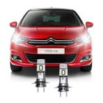 Fardoktoru Cıtroen C4 (2012-2017) LED Kısa Far Ampulü H7 Mini LED 2'li Set