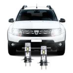 Fardoktoru Dacıa Duster LED Xenon Kısa Far Ampulü H7 Mini LED 2'li Set