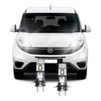 Fardoktoru Fıat Doblo 4 LED Xenon Uzun Far Ampulü H7 Mini LED 2'li Set