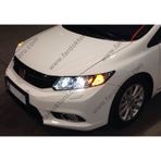 Fardoktoru Honda Cıvıc Fb7 Kasa Turuncu Drl Ampulü Flösher T20