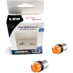 Fardoktoru Kırmızı Led Oto Ampul Çakarlı Stop Sis Tek Duy P21w 2 Adet
