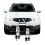 Fardoktoru Nıssan Qashqai J10 LED Kısa Far Ampulü Mini LED 2'li Set H7 Aparat Gerekmez
