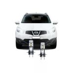 Fardoktoru Nıssan Qashqai J10 LED Uzun Far Ampulü Mini LED 2'li Set H7