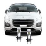 Fardoktoru Peugeot 3008 (2013-2016) Led Kısa Far Ampulü Mini Led 2'Li Set H7 Aparat Gerekmez