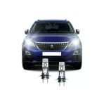 Fardoktoru Peugeot 3008 Led Kısa Far Ampulü Mini Led 2'Li Set H7