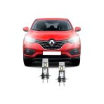 Fardoktoru Renault Kadjar Led Kısa Far Ampulü Mini Led 2'Li Set H7