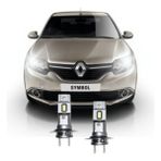 Fardoktoru Renault Symbol LED Kısa Far Ampulü Mini LED 2'li Set H7