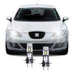 Fardoktoru Seat Leon Mk2 LED Kısa Far Ampulü Mini LED 2'li Set H7