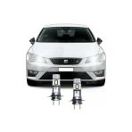 Fardoktoru Seat Leon Mk3 LED Uzun Far Ampulü Mini LED 2'li Set H7