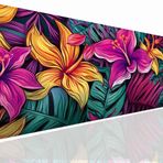 Fare Altlığı Oyun Büyük 600 x 300 x 4 mm Tropikal XXL Fare Altlığı Büyük Su Geçirmez Masa Altlığı Hız Oyun Faresi Klavye Matı PC Laptop Kaymaz Kauçuk Taban Mouse Mat Ofis Ev Oyuncuları J-1090 için