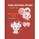 Fare boyama kitabı: /4 ila 8 yaş arası çocuklar için 76 sayfadan oluşan boyama kitabı
