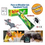 Fare Haşere Böcek Tuzağı Kapanı Yakalama Yapışkanı Tüpü Zehirsiz