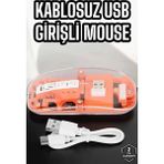 Fare Mouse Çift Modlu Kablosuz Bağlantılı 2.4ghz Destekli Nemere - 1 - Renkli