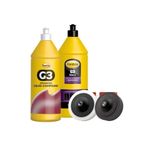 Farecla G3 Pasta 1 lt + G3 Wax Cila 1 lt + 1 Adet Sünger