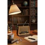 Farissu Everton RT-756 Nostaljik Retro Tasarım Radyo - Fm/am/sw 3 Bant, Bluetooth, Usb/tf Mp3 Çalar