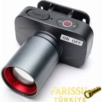 Farissu Gold Kama GK700 30W 3000 Lümen LED Kafa Feneri | Type-C Şarjlı | 3 Modlu | 9 Saat | 140 gr