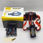 farissu Q-Max PS-T62 3000 Lümen Kafa Lambası – 3×18650 Pil Dahil 11400 Mah – Powerbank Özellikli - 1 ADET - Siyah