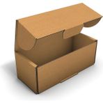 Fark Kutu Ondüle 15,5x6,5x5,5 cm Testliner E-Ticaret Kargo Gönderi Kutusu - Kraft - 25 Adet