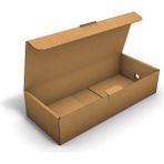 Fark Kutu Ondüle 27,4x11,4x6 cm E-Ticaret Kargo Gönderi Kutusu - Kraft - belirtilmemiş