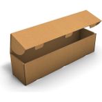 Fark Kutu Ondüle 44X10,5X10,5 cm Testliner E-Ticaret Kargo Gönderi Kutusu - Kraft - 100 Adet