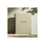 Fark Tanıtım 6 Aylık Günlük Planlayıcı | Sert Mukavva Kapaklı Spiralli Defter | 204 Sayfa | 22x28.5 cm